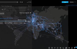 Time series analysis of air traffic