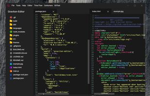 Graviton Editor screenshot 1