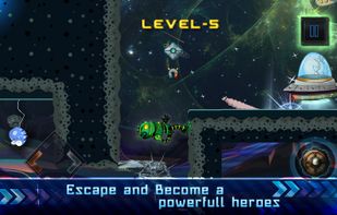 Gravity Heroes Escape screenshot 2