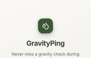 GravityPing screenshot 1