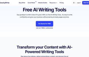 Free AI Writing Tools