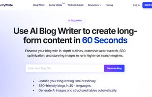 AI blog writer