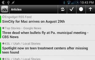 GrazeRSS screenshot 2