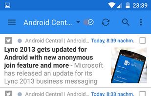 gReader screenshot 2