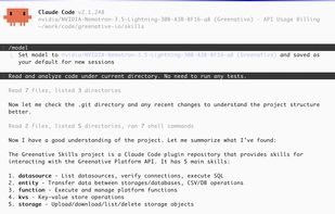 Claude Code runs with local models managed by Greenative Studio