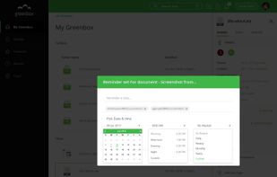 Reminders and Notifications - Reminders can be set on tasks for future actions. Set frequency-based reminders for yourself and your team. Receive notifications and email alerts for tasks and reminders on web and mobile.