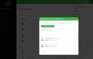 Version Control - Versioning of documents lets you maintain multiple copies of a document and keep track of every version made and notifies every user in the loop of the most up-to-date version.