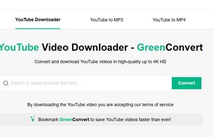 greenconvert Youtube video downloader