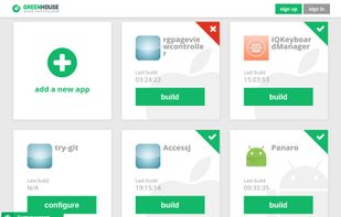 GreenhouseCI screenshot 1