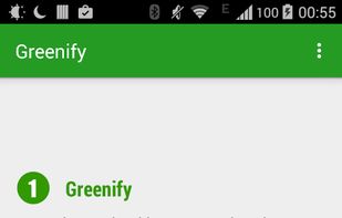 Greenify screenshot 1