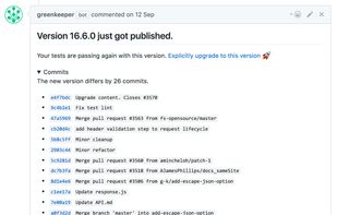 All updates include changelogs, so you can quickly decide how important each one is.