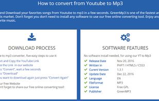 GreenMp3.com screenshot 2