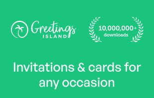 Greetings Island app