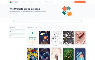 Greetopia screenshot 1