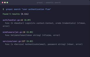grepai screenshot 1