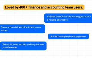 Used by 400+ finance and accounting professionals.
