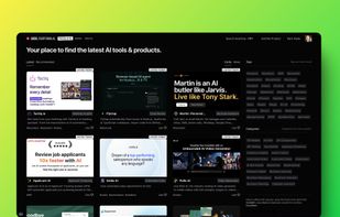 Grids AI Product Directory (Dark Theme)