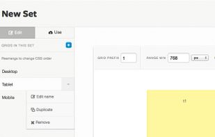 Gridset screenshot 2
