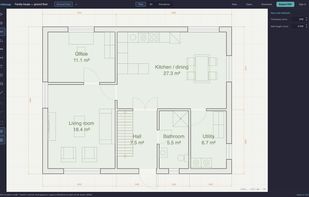 Gridsnap floor planner free online editor