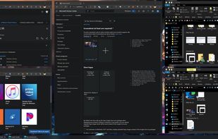 GridWM (Grid Window Manager) screenshot 1
