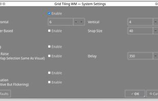 GridWM (KDE Plasma) screenshot 3