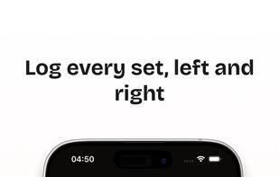 Log every set, left and right