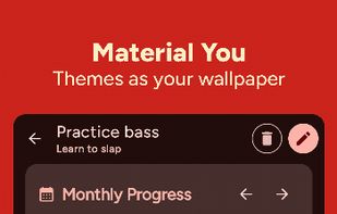 Material You
Themes as your wallpaper