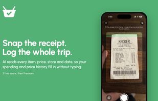 Snap a receipt to log the whole trip with prices