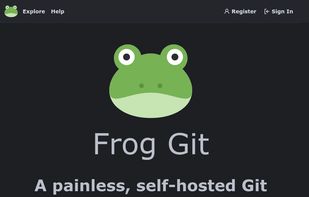 Frog Git screenshot 1