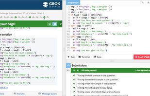 Grok Learning Marked