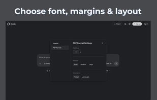 Grok to PDF screenshot 3