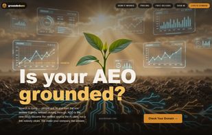 Grounded AEO screenshot 1
