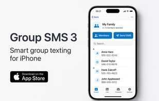 Group SMS 3 screenshot 1