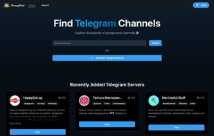 Groupfind screenshot 1