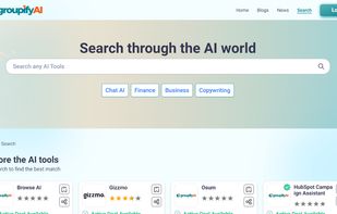 GroupifyAI Search Page