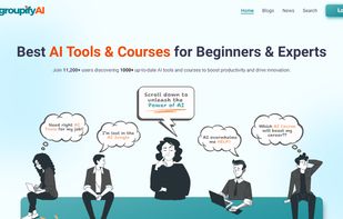 GroupifyAI Homepage