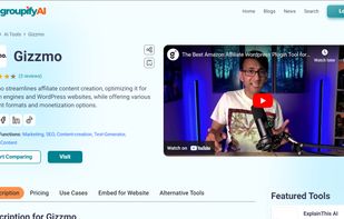 GroupifyAI Reference Product Page