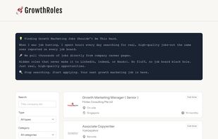 Growth Roles screenshot 1