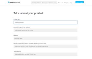 Submit a product