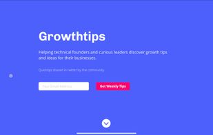 GrowthTips screenshot 1