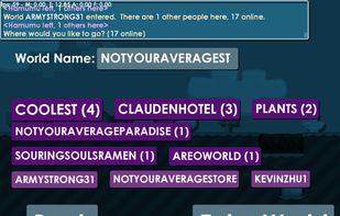 There are an infinite number of worlds - name your own!