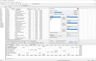 Use pivot tables with up to 32 millions rows and 16384 columns, either as formulas
or in separate panes.