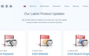 GSA Marketing Software screenshot 1