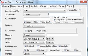 Search for cache: General