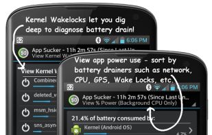 GSam Battery Monitor screenshot 1