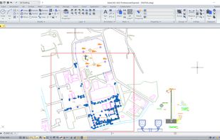 FASTSEL command to to create a selection set of an existing object and all the objects it touch, including line, polyline, circle, arc, attribute definition, text, Mtext, ellipse and image, etc.