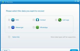 GT Recovery screenshot 1