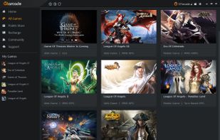 GTarcade Desktop screenshot 1