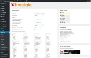 GTranslate Plugin screenshot 1
