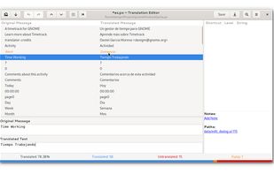 Gtranslator screenshot 1